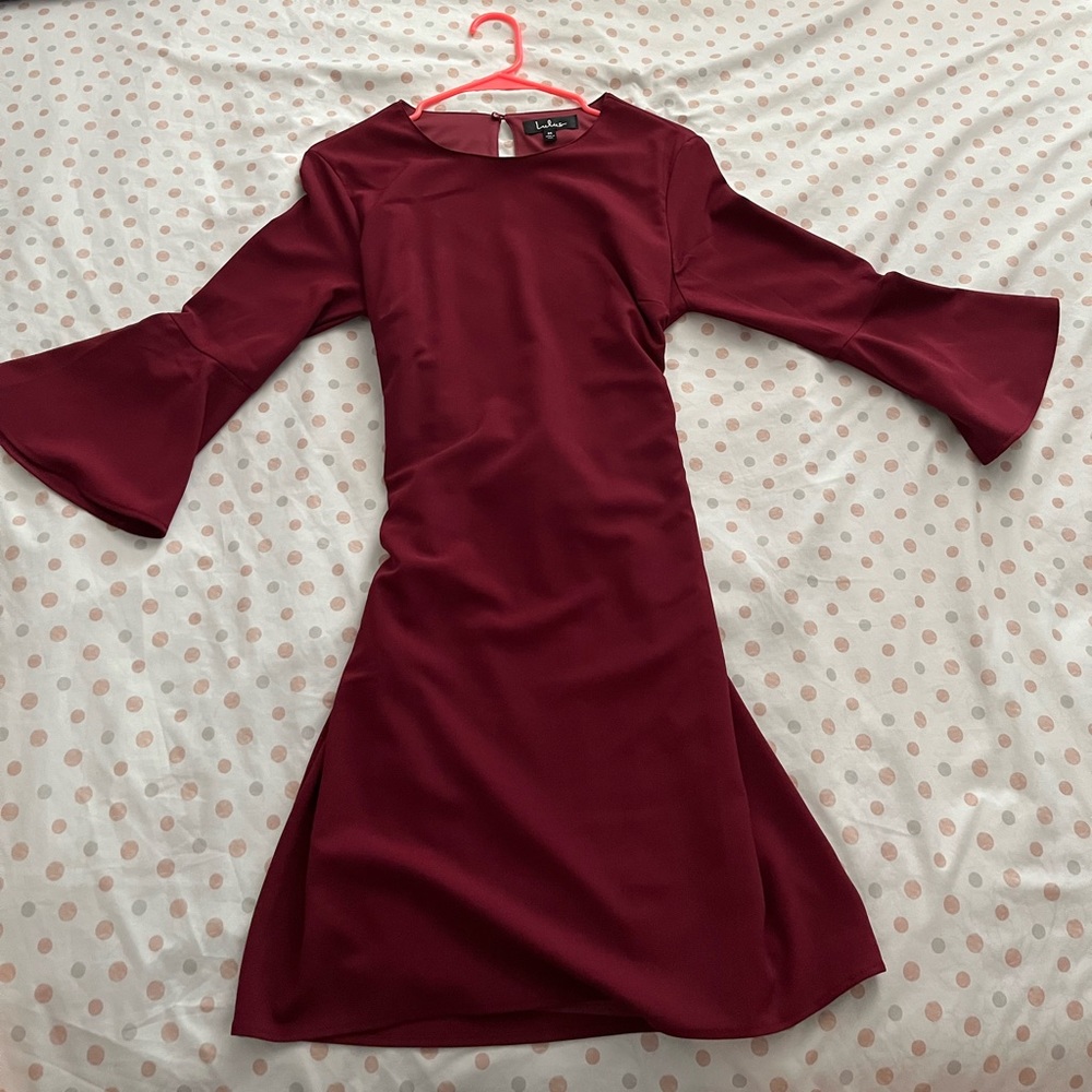 Lulus Long Bell Sleeve Womens Dress Size Medium